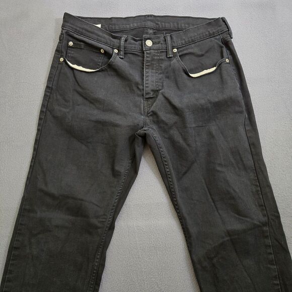 Levi's 559 Men 32X32 (34X30) Black Straight Leg Jeans - Picture 3 of 13